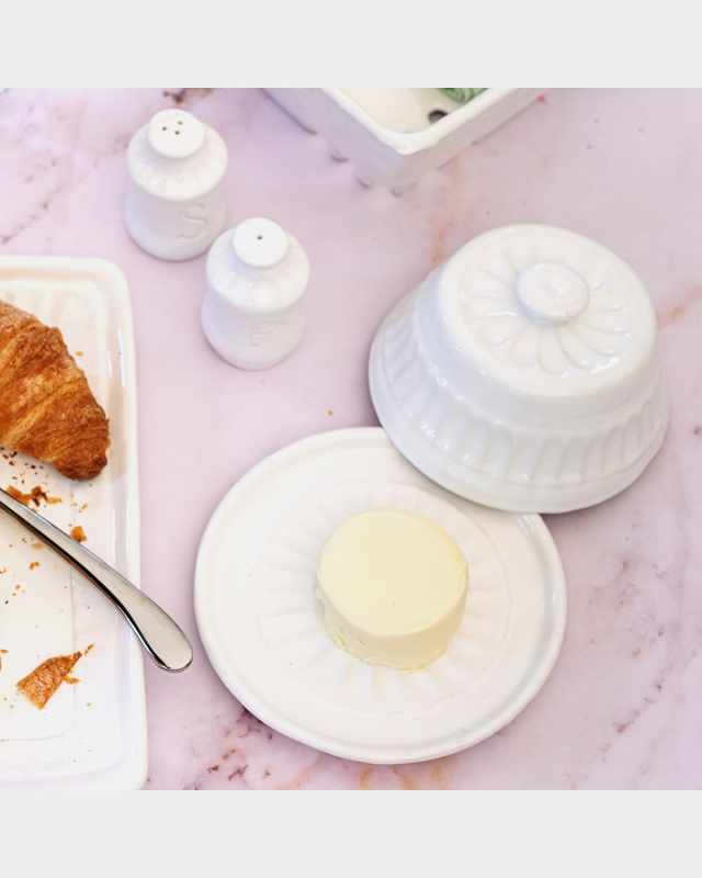 Pietra Serena Butter Dish